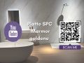 Marble Gold 60x120 cm - Wandpaneel aus SPC, beige Marmoroberflche