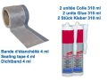 Abdichtungsschutz fr extra flache Duschwanne - FLEX SYSTEME