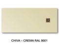 Duschwanne, 140x80 cm, Harz Pizarra-Finish, schneidbar - CHIVA 80x140