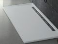 Duschwanne seitlicher Ablauf - EDGE 120x80