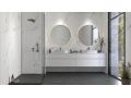 Marble Dark 60x120 cm - Bodenbelag aus SPC, Schwarz Marmorveredelung