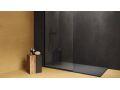 Ego Anthracite 120x280 cm- SPC-Wandpaneel, polierte Zementoberflche, anthrazit