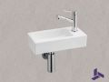 Hnge-Handwaschbecken aus Keramik 36x18cm | FRANCFORT 36 DROITE