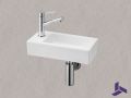 Hnge-Handwaschbecken aus Keramik 36x18cm | FRANCFORT 36 GAUCHE