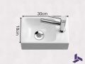 Handwaschbecken WC schmal 18x30 cm Keramik | ROSTOCK 30 DROITE