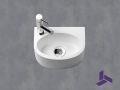  Kompaktes Hngewaschbecken 27,5x19,5 cm | BREME 28 GAUCHE