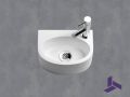 Kompaktes Hngewaschbecken 27,5x19,5 cm | BREME 28 DROITE