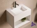 Waschbecken 35x50cm Mini-Waschtisch Mattwei PETIT ARIANNE 