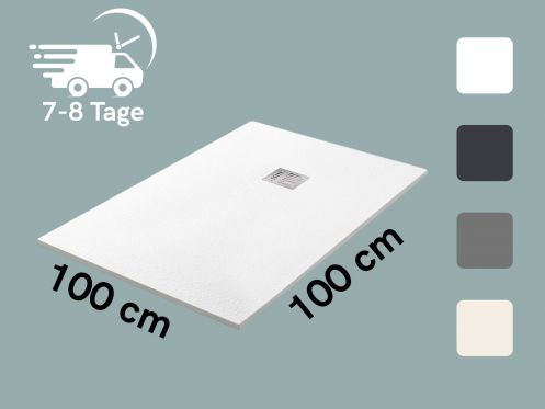 Duschwanne nach Ma 100x100 cm Harz TECNIK