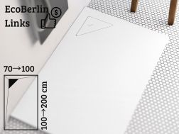 Duschwanne, Abfluss links ECO BERLIN LINKS WEISS