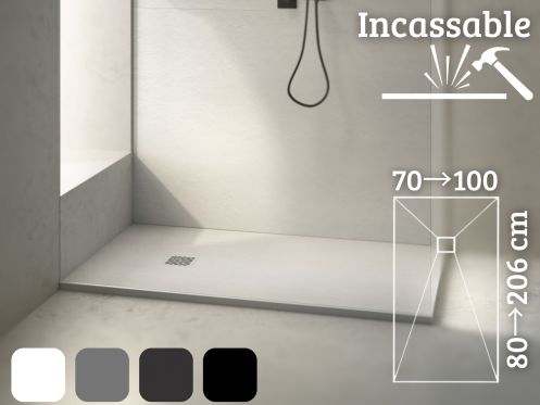 Duschwanne, flexibel und unzerbrechlich innovative Technik - UNBREAKABLE 140