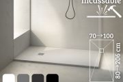 Duschwanne, flexibel und unzerbrechlich innovative Technik - UNBREAKABLE 190