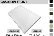 Duschwanne, mit seitlichem Ablauf, GLASGOW FRONTAL