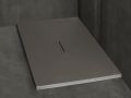 Duschwanne mit extra-feiner Design-Duschrinne - CARDIFF CENTRAL