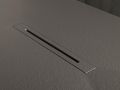 Duschwanne mit extra-feiner Design-Duschrinne - CARDIFF CENTRAL