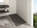 Duschwanne mit extra-feiner Design-Duschrinne - CARDIFF CENTRAL