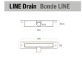 Duschwanne mit extra-feiner Design-Duschrinne - CARDIFF CENTRAL
