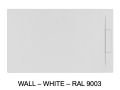 Maßgefertigte Duschwanne mit Wandablauf – WALL DESIGN