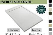 Hochwertige Duschwanne mit Rinnenablauf EVEREST SIDE COVER