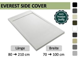 Hochwertige Duschwanne mit Rinnenablauf – EVEREST SIDE COVER