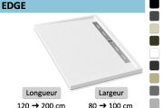 Duschwanne seitlicher Ablauf - EDGE