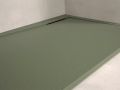 Extra-flache Duschwanne mit Ablauf in der linken Ecke PILAS GAUCHE