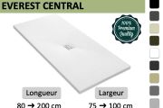 Maßgefertigte Premium-Duschwanne mit zentralem Ablauf EVEREST CENTRAL