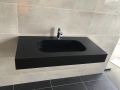Hänge- oder Einbau-waschbecken mit geringer Tiefe - GLASGOW 40