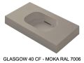 Hänge- oder Einbau-waschbecken mit geringer Tiefe - GLASGOW 40