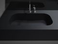 Hänge- oder Einbau-Becken mit Becken 60 cm– GLASGOW 60