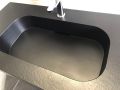 Hänge- oder Einbau-Becken mit Becken 60 cm– GLASGOW 60