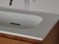 Hänge- oder Einbau-Becken mit Becken 60 cm– GLASGOW 60