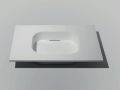 Hänge- oder Einbau-Becken mit Becken 60 cm– GLASGOW 60