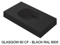 Hänge- oder Einbau-Becken mit Becken 60 cm– GLASGOW 60