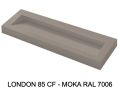 Hänge- oder Einbauwaschbecken 85 cm – LONDON XL 85