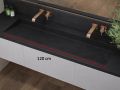 Hänge- oder Einbau-Kinnenwaschbecken 120 cm – LONDON XXL 120