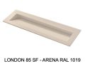 Hänge- oder Einbau-Kinnenwaschbecken 120 cm – LONDON XXL 120