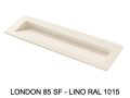 Hänge- oder Einbau-Kinnenwaschbecken 120 cm – LONDON XXL 120
