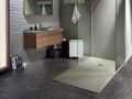 Duschwanne 130x100 cm aus Mineralharz extra-flach TECNIK