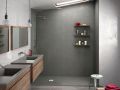 Duschwanne 130x100 cm aus Mineralharz extra-flach TECNIK