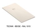 Duschwanne 130x100 cm aus Mineralharz extra-flach TECNIK