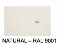 Duschwanne 160x138 cm extra flaches Harz - VERONE XL