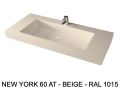 Hänge- oder Einbauwaschbecken nach Maß – NEW YORK 60