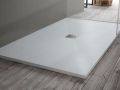 Duschwanne 120x80 cm zentrale Evakuierung - CENTRAL