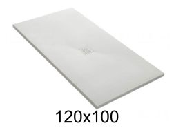 Duschwanne 120x100 cm zentrale Evakuierung - CENTRAL